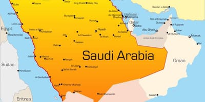 Makkah saūda arābija karte