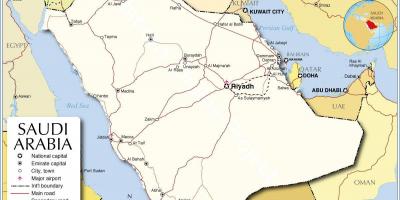 Makkah mina arafat karte